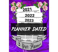 Planner Dated: Planner Includes A Full 3 Years, Lots Of Space For Notes. Keep An Eye On Important Deadlines. Special Events Reminder