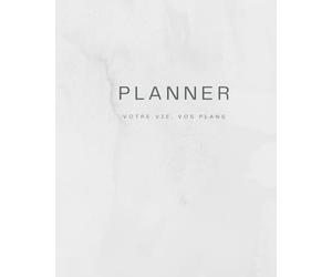 Planner d'objectifs - Agenda personnel pour booster votre productivité et motivation, gérer votre argent: Planificateur mensuel, hebdomadaire, durée 1 an - Sans date - Pour démarrer à tout moment