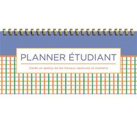 Planner étudiant - colorful squares (spirale) - Collectif - Chantecler - broché - Calendrier