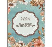 Planner for better tomorrow. Improve organization and time management. tracking appointment, deadlines, and tasks in one place which boost productivity. Reduce stress. Great gift for teens, adults.