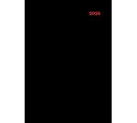 Planner Horizontal Layout Weekly and Monthly Calendar a4: Black - 8.27x11.69 Dated 12 Month Jan-Dec With Tabs, To Do List, Yearly Planner and Notes ... Spiral - Gift Ideas for Men, Women and Kids.