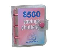 Planner Savings Challenge Binders Savings $1000 300 150 Saving Money Budgets Binders Notebook Mini Binder Money Binder