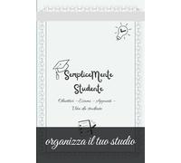 Planner Universitario 2025-2026: Organizza il Tuo Anno Accademico con Facilità!