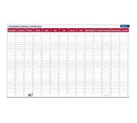 Planning 14 mois perpétuel PVC souple 60x99 cm