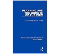 Planning And The Growth Of The Firm
