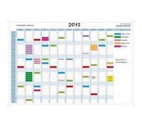 Planning annuel magnétique 90 x 59 cm vendu en kit avec de nombreux accessoires 56150E G