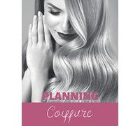 PLANNING Coiffure |Organisation quotidienne Coiffeuse/Coiffeur: Agenda professionnel de Planification Annuelle de Rendez-Vous Clients| RDV de 7h à 20h30 | Format A4 |310 Pages