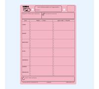 Planning Hebdomadaire A5 - Lot de 40 Fiches Bristol 160 g/m² | Organisation & Productivité | Suivi Objectifs, Tâches, Habitudes | Famille, Travail, Étudiant, Gestion du Temps par semaine