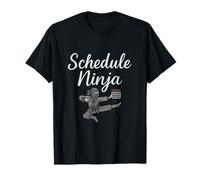 Planning Ninja Sports Humour pour Parents Arts Martiaux T-Shirt