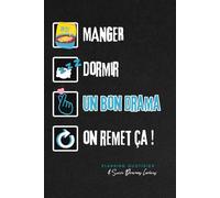 Planning quotidien & Suivi Dramas Coréens: agenda planner perpétuel journalier - non daté - une page par jour - pour fan de k dramas - k-pop - un bon drama