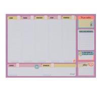 Planning semainier Mr. Wonderful Pour réussir tout ce dont tu rêves Multicolore G