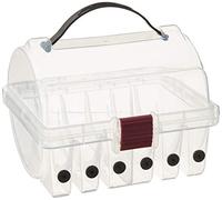 Plano 108700 Boîte de bas de ligne, bobine, taille unique, Transparent/Noir