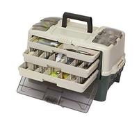 Plano 3113305 PLANO Tackle Systems Hybrid Hip 3 Tray Box White-Green Premium Tackle Storage