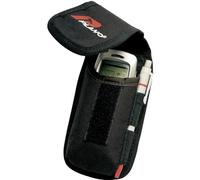 Plano 488359 539TB Porte-téléphone mobile en tissu spécial rembourré, Noir/rouge, 16,5 x 10 x 5 cm