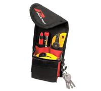 Plano 488367 522TB Poche porte-outils pour ceinture en tissu spécial renforcé, Noir/rouge, 170 x 50 x 100 mm