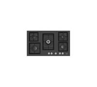 Plano 90 G40 Noir Encastrable 86 cm Gaz 5 Brûleurs
