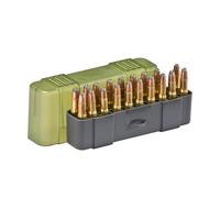 Plano Boîte de Rangement pour 20 Cartouches pour Carabine avec Couvercle à emboîter Petit modèle, Olive Green/Grey