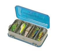 Plano Double-Sided Tackle Organizer Rangement moulé pour matériel de pêche Mixte, Gris/Bleu, Taille Unique