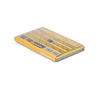 Plano Boîte utilitaire Edge Master Terminal - Transparent/Jaune - Antirouille, plateau étanche