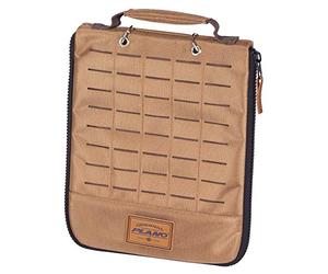 Plano Guide Series - Emballage pour vers - Tissu Marron 1680 Deniers - Rangement de qualité supérieure pour Plastique Souple - Organisation des appâts de pêche avec 8 Sacs d'appâts Inclus