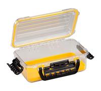 Plano Guide Series Boîtier étanche 3600 Rangement moulé pour matériel de pêche Mixte, Jaune/Transparent, Taille Unique