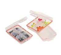 Plano Lot de 3 petites boîtes étanches Transparent 106100