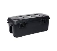 Plano Malle de Rangement Militaire Résistante, Coffre Robuste Empilable, Organisateur Durable, Stockage Extérieur pour Chasse ou à Domicile, Noir, Grande Taille