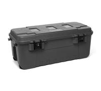 Plano Malle de Rangement Militaire résistante Large Charcoal, Organisateur de coffre, Coffre robuste, Empilable, Durable, Coffre de l'armée, Coffre de rangement extérieur Chasse ou stockage à domicile