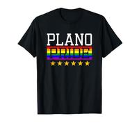 Plano Pride Drapeau Arc-en-Ciel Gay Lesbienne Queer LGBT T-Shirt