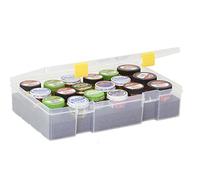 Plano ProLatch 3700 Stowaway Boîte à appâts, boîte en Plastique, boîte en Plastique avec Incrustation en Mousse, Plateau de pêche pour appâts, appâts Souples, hameçons et Autres équipements de pêche
