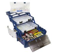 PLANO Boîte de rangement hybride StowAway pour articles de pêche, organiseur de rangement portable, boîte à outils, petites pièces, plateaux amovibles, pêche, perlage, fournitures scolaires ou de