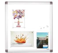 Planorga Vitrine d'affichage extérieur 4 feuilles A4 - Porte battante - Fond magnétique