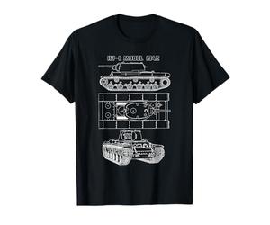 Plans de char KV-1 1942 WW2 T-Shirt