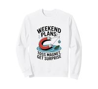 Plans de Fin de Semaine Loss Magnet Get Surprise Magnet Fishing Sweatshirt