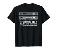 Plans de locomotive British Rail Class 59 T-Shirt