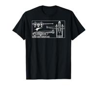 Plans des avions de transport français Nord Noratlas T-Shirt