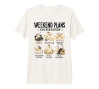Plans du W nd Édition Poulet Drôle Poule Humour Ferme T-Shirt Haut de Gamme