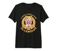 Plans in Camelot Medieval Festival Knight King Arthur Legend T-Shirt Haut de Gamme
