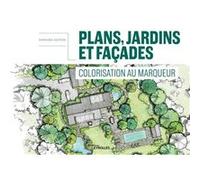 Plans, jardins et façades - Colorisation au marqueur Sankara Mutoni (Auteur)