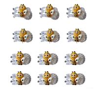 Plant Clips For Climbing Plants & Orchids 12pcs | Sturdy Plastic, Adjustable Fit For Various Stems, Supports Healthy Upright Growth, Easy To Use Indoors And Outdoors