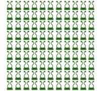 Plant Clips - Garden Support Hooks, Vine Fixing Holders, Adhesive Plant Fasteners | 100X Strong Plants Wall Clips, Indoor Outdoor Climbing Plants Support System, Tomato Cucumber Vine Training