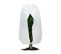 Plant Covers Freeze Protection - Outdoor Windproof Guard with Zipper Drawstring for Garden | Heavy Duty Fabric Frost Barrier, Raised Bed Greenhouse Sleeve, Bush Rose Tree Crop Palm Citrus Fig Shield