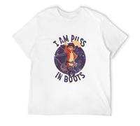 Plant drink Puss in Boots The Last Wish Celestial Puss Logo Men's T Shirt White 3XL