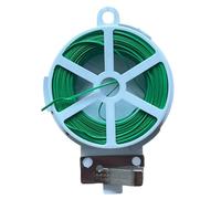 Plant Fastener - Green Garden Wire, Vine Holder for Climbing Stems, Stem Fixer with Cutter for Binding Plants, Yard Tools, Plant Binder for Growing and Stabilizing