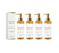 Plant Formula Anti-Aging Body Glow Remedy Oil 100 ml, Skin Tightening | Firming Massage Oil, Lightweight Non-Greasy Treatment for Crepey Skin, Suitable for Men & Women