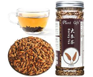 Plant Gift 100% Black Barley Tea ( Thé d'orge, Organique Damai Cha ) Oriental coffee Fast Weight Loss Slimming Tea Thin Belly Burning Fat slim Health Natural Herbal Flower Tea 200g/7oz