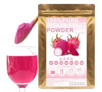Plant Gift 100% Pur Poudre de Pitaya 火龙果粉, Pour Boissons 100g | Naturel. Sans additifs. Lyophilisé, saveur délicate. Pour smoothies et boissons. Also: Dragon Fruit Powder.