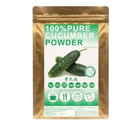 Plant Gift 100% Pure Cucumber Powder Cucumber Powder, 青瓜粉 Poudre naturelle de concombre, idéale pour les boissons, les smoothies, les gâteaux et les boissons, 100 g / 3,25 oz
