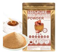 Plant Gift 100% Pure Jujube Powder 红枣粉 Poudre naturelle, excellente saveur pour boissons, smoothies, yaourt, torréfaction, biscuits, gâteaux et boissons 100g / 3.25oz