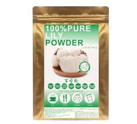Plant Gift 100% Pure Lily Powder 百合粉 Poudre naturelle de lys, idéale pour les boissons, avec saveur et saveur additionnées de poudre non génétiquement modifiée, 100g / 3.25oz